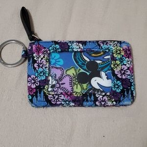 Vera bradley disney paisley card holder